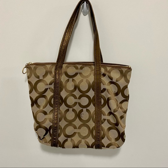 Coach Shoulder Tote Bag - Picture 3 of 6